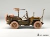 E.T. Model P35-156 U.S.Army Jeep Willys MB 1/4-ton 4x4 Truck Sagged Wheels 1/35